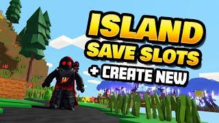 Island Save Slots Update in Roblox Islands