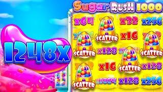 5 SCATTER RETRIGGER ON SUGAR RUSH 1000!! (Bonus Buys)