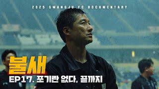 포기란 없다, 끝까지 | 광주FC 매치 다큐멘터리 '불새' EP.17