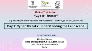 Online Training Day 1 -  Cyber Threats: Understanding the Landscape