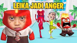 LEIKA MARAH KETIKA FASHIONSHOW JADI ANGER INSIDE OUT  DRESS TO IMPRESS SUMMER [ROBLOX INDONESIA]