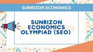 Reminder about the Sunrizon Economics Olympiad!