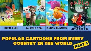 Popular Cartoons From Every Country In The World (Comparison) Part 4