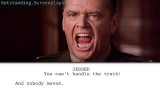 A Few Good Men - You can’t handle the truth! + Screenplay Download | Script to Screen | Screenplayed