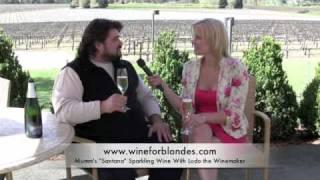 Wine For Blondes - Episode 10- Carlos Santana and Mumm Sparkling Wine