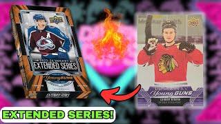 BEDARD HIT! 2023-24 Upper Deck Extended Series Hockey Hobby Box Review!