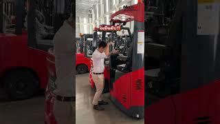 Reach Truck เราก็มีนะ แบตลิเธียมด้วย! by CEO นพ Multi-X #รถยก #รถโฟล์คลิฟท์ #forklift #heli #multix