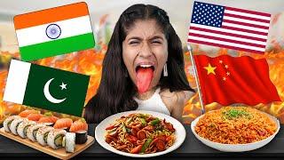 I Ate the Spiciest Food from EVERY Country in the World!