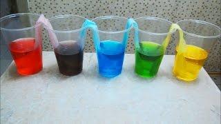 Capillary Action using Wipes. Science experiments