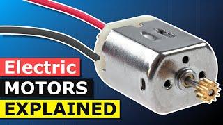 How does an Electric Motor work? DC Motor explained