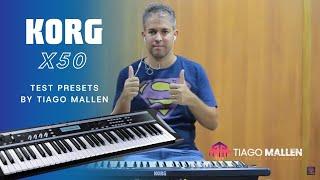 Korg X50 - Factory Sounds - by Tiago Mallen #korg