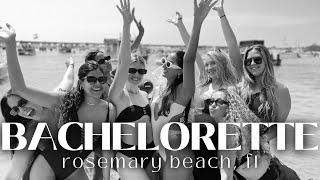 ROSEMARY BEACH BACHELORETTE WEEKEND!! (yoga, beach bonfire, boat day & more!)