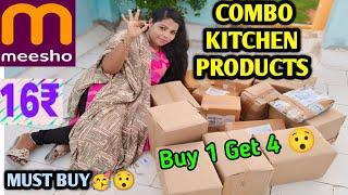 வெறும் ₹16க்கு மீஷோ kitchen Combo Product#trending  #meesho #meeshofinds #viral