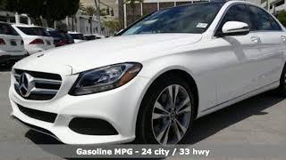 Certified 2018 Mercedes-Benz C-Class Miami FL Coral Gables, FL #WL358 - SOLD