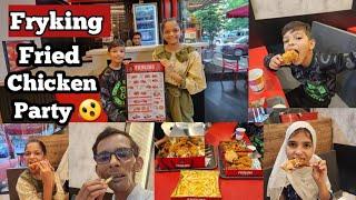 Fryking Authentically Fried  | Fried Chicken Party At Fryking Thane | @sadimkhan03