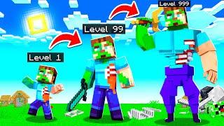 Eat MOBS to GROW STRONGER in MINECRAFT!