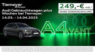 Der Audi A4 Avant in den Audi Gebrauchtwagen :plus Wochen bei Tiemeyer!