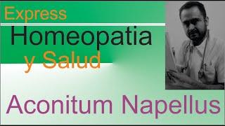 Aconitum napellus, Homeopatia y salud express