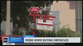 More home buying obstacles in Southern California