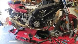 SV650 Motor Removal  Do Your Maintenance And Check Your Oil!!!