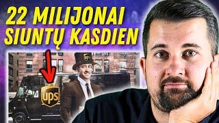 UPS ir uždirbau 91 milijardą... | UPS verslo analizė