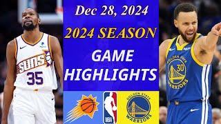 Phoenix Suns vs Golden State Warriors Game 1st-Qtr | Dec 28,2024 NBA TODAY