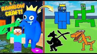 Steve necesita ayuda! Reto de dibujo! Minecraft Rainbow Friends Roblox!