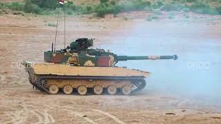 DRDO, L&T -  Light Tank  Zorawar LT Live Firing