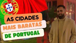 CIDADES BARATAS PARA MORAR EM PORTUGAL 2023