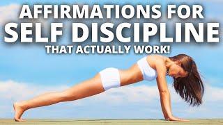 Daily Powerful Affirmations for Self Discipline, Focus, and Productivity | Discipline Affirmations