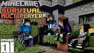 MINECRAFT PE  Dual Survival Series in Hindi Ep 1 | Made a Stater Base & Iron Armor