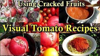 Simple Delicious Heirloom Tomato Sauce and Soup Recipes: Picking, Processing & How to Make It!
