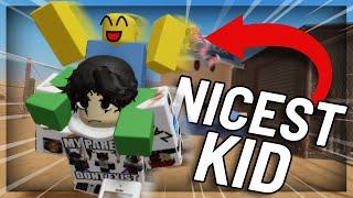 I Met The NICEST KID In Evade | Roblox VC Funny Moments