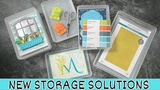 NEW CraftSTAX by Spellbinders | Useful Stack-able Storage Solution | For desktop or Drawer Inserts.