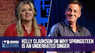 Why Kelly Clarkson Thinks Bruce Springsteen Is Underrated