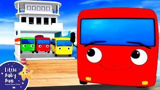 10 Little Buses | Little Baby Bum | Wheels on the BUS Songs! | Nursery Rhymes for Kids