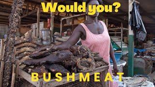 Extreme Bushmeat!!! Nigeria's Wild Animals Restaurant