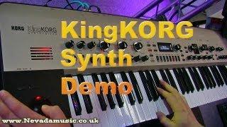 Korg KingKORG Synthesizer Demo