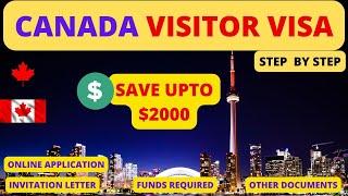 How to apply for Canada Visitor Visa 2024 |  Canada Tourist Visa | How to fill Canada Visitor Visa