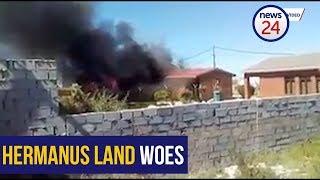 WATCH: A tumultuous day in Hermanus as violence breaks out over land