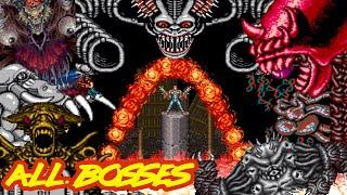 Evolution of Contra 1 - 4 : All Bosses No Damage