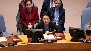 China highlights its gender equality achievements and contributions at UNSC
