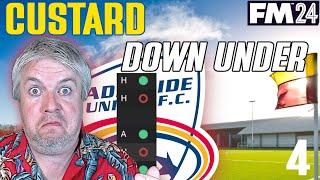 FM24 - CUSTARD DOWN UNDER - Adelaide United - Win One. Lose One - 4