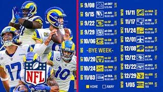 2024-25 Los Angeles Rams Football Game Schedule