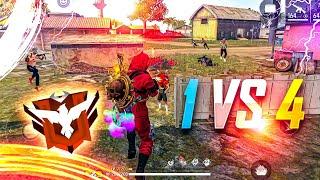 Badge99 OverPower Solo vs Squad Headshot Gameplay - Garena Free Fire