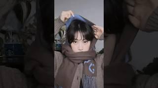 목도리 바라클라바 매는법 scarf to balaclava tutorial #shorts