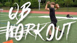 FOOTBALL WORKOUT || QUARTERBACK DRILLS