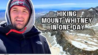Hiking Mount Whitney in ONE DAY | June 18th 2024 | First Timer | Altitude Sickness | Hiking Vlog