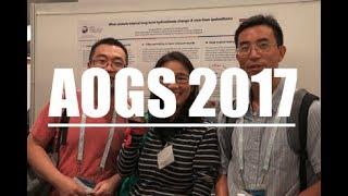 Earth Observatory of Singapore at AOGS 2017 [Conference]