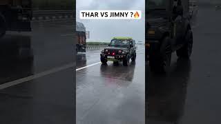 Thar vs jimny !! 22 inch alloy wheel in thar !! Who is the best